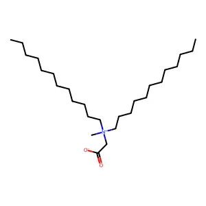 1-dodecanaminium, n-(carboxymethyl)-n-dodecyl-n-methyl-, inner salt structure