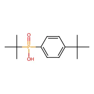 Phosphinic acid, tert-butyl(p-tert-butylphenyl)- structure