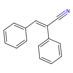 2,3-Diphenylprop-2-enenitrile structure