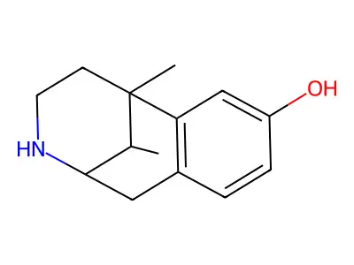 Norpentazocine structure