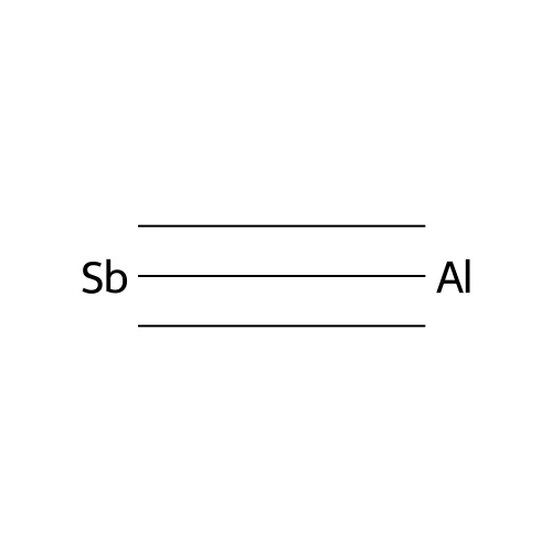 Aluminum antimonide structure