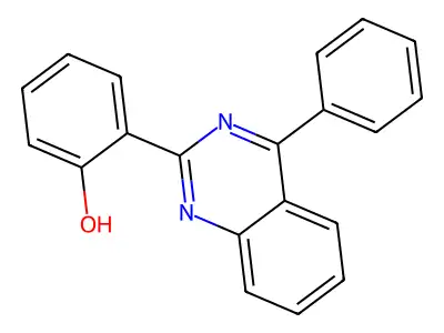 Phenol, 2-(4-phenyl-2-quinazolinyl)- structure