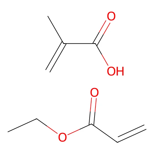 2-Methylprop-2-enoic acid--ethyl prop-2-enoate (1/1) structure