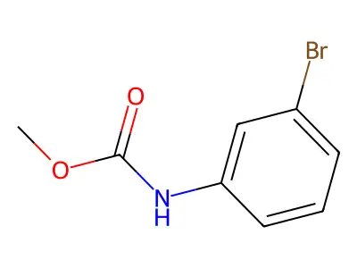 Methyl (3-bromophenyl)carbamate structure