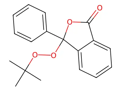 3-(tert-Butyldioxy)-3-phenylphthalide structure