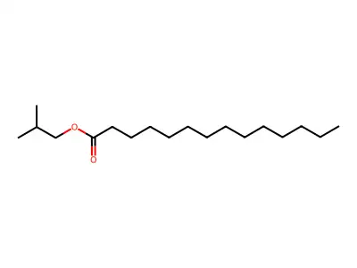 Isobutyl Myristate structure