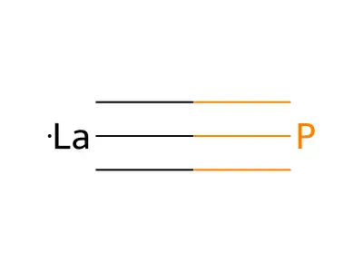 Lanthanum phosphide (LaP) structure