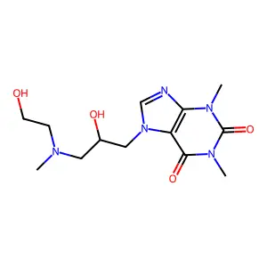 Xanthinol structure