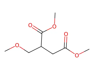 Dimethyl (methoxymethyl)succinate structure