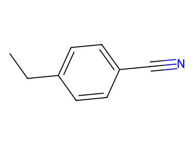 4-Ethylbenzonitrile structure