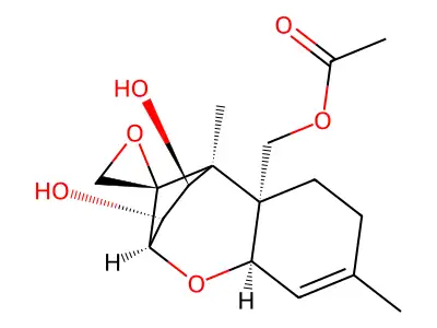 Trichothec-9-ene-3,4,15-triol, 12,13-epoxy-, 4-acetate, (3alpha,4beta)- structure
