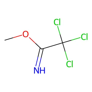 Methyl 2,2,2-trichloroacetimidate structure