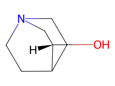 3-Quinuclidinol, (-)- structure