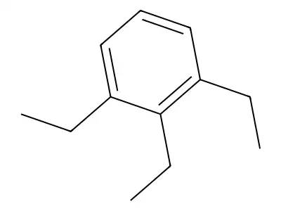 Triethylbenzene structure