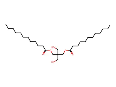 2,2-Bis(hydroxymethyl)propane-1,3-diyl dilaurate structure