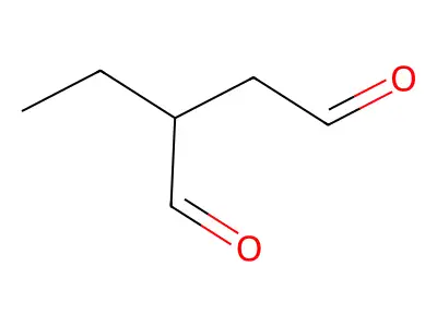 Ethylsuccinaldehyde structure
