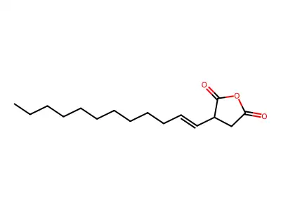 3-(1-Dodecen-1-yl)dihydro-2,5-furandione structure