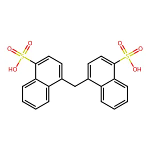 Naphthalenesulfonic acid, methylenebis- structure