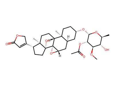 Tanghinin structure