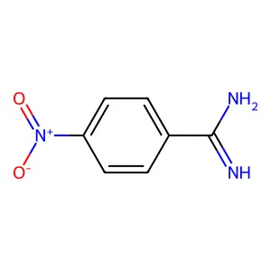 4-Nitrobenzamidine structure