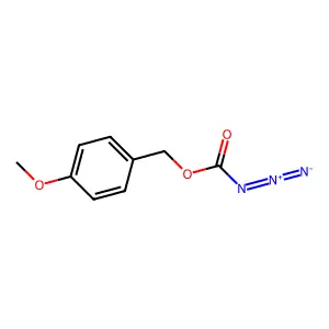 4-Methoxybenzyl azidoformate structure