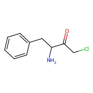 3-Amino-1-chloro-4-phenylbutan-2-one structure