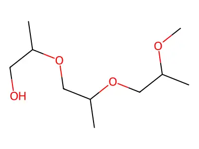 2-(2-(2-Methoxy-1-methyl-ethoxy)-1-methyl-ethoxy)propan-1-OL structure
