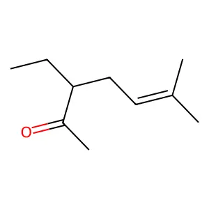 5-Hepten-2-one, 3-ethyl-6-methyl- structure