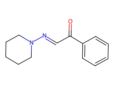 1-Phenyl-2-piperidin-1-yliminoethanone structure