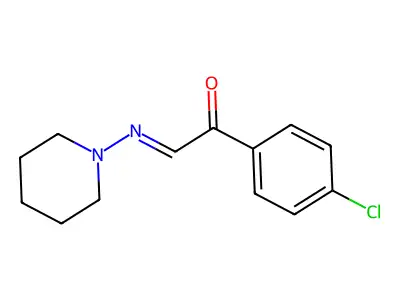 1-(4-Chlorophenyl)-2-piperidin-1-yliminoethanone structure