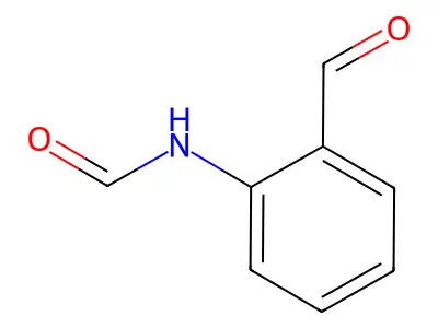 2-Formylaminobenzaldehyde structure