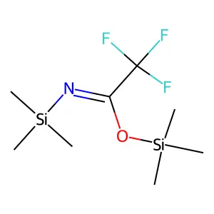 Bis(trimethylsilyl)trifluoroacetamide structure