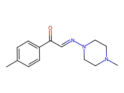1-(4-Methylphenyl)-2-(4-methylpiperazin-1-yl)iminoethanone structure