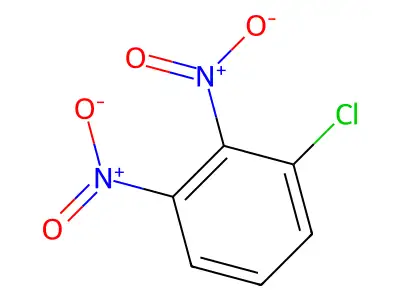 1-Chloro-2,3-dinitrobenzene structure