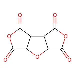 Difuro(3,4-b:3',4'-d)furan-1,3,5,7-tetrone, tetrahydro- structure