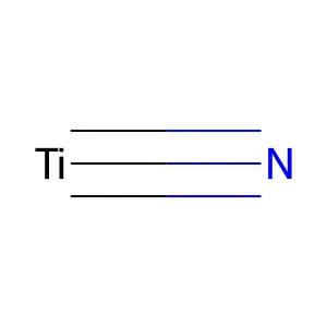 Titanium mononitride structure