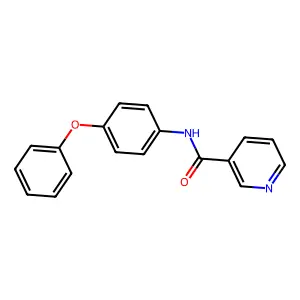 N-(4-phenoxyphenyl)nicotinamide structure