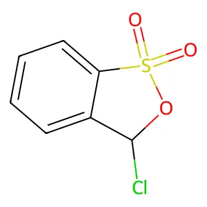 alpha-Chloro-alpha,2-toluenesultone structure