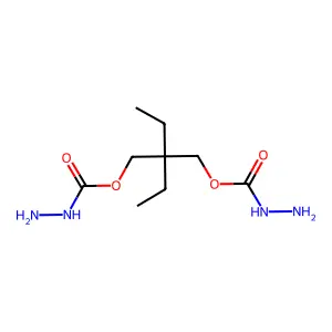 1,3-Propanediol, 2,2-diethyl-, bis(aminocarbamate) structure