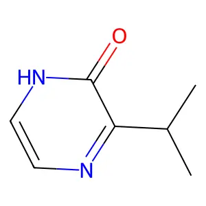 3-isopropyl-(1H)-pyrazin-2-one structure
