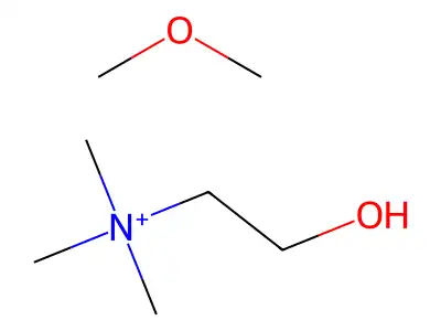 Choline methyl ether structure