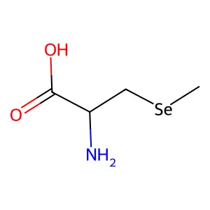 3-(Methylselanyl)alanine structure