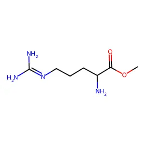 L-Arginine methyl ester structure
