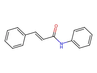 N,3-diphenylacrylamide structure
