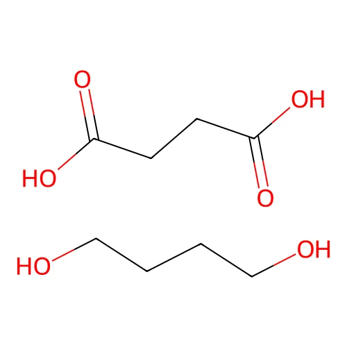 Butanedioic acid;butane-1,4-diol structure