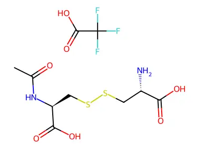 Mono-N-acetyl-L-cystine structure