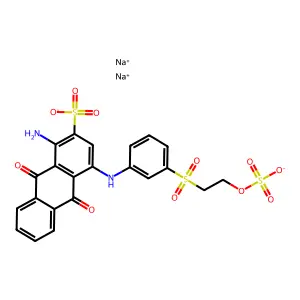 Reactive Blue 19 structure
