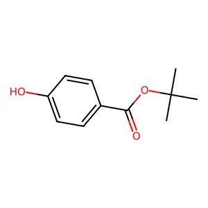 tert-Butyl 4-hydroxybenzoate structure