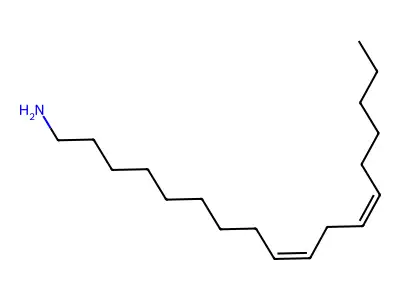 9,12-Octadecadienylamine structure