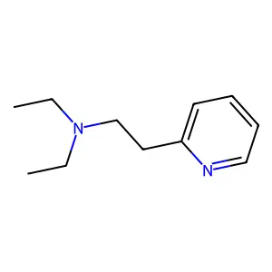 N,N-Diethylpyridine-2-ethylamine structure